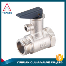 TMOK 1/2 &#39;&#39; Válvula de seguridad de latón con mango de plástico negro para válvula de alivio de aire de latón de la caldera de agua reducir la presión de la válvula